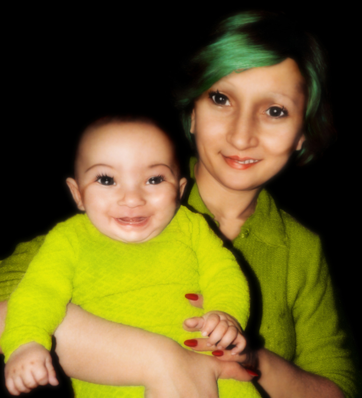 Saul Zanolari, Family series, 2006, early digital artwork exploring identity and intimacy