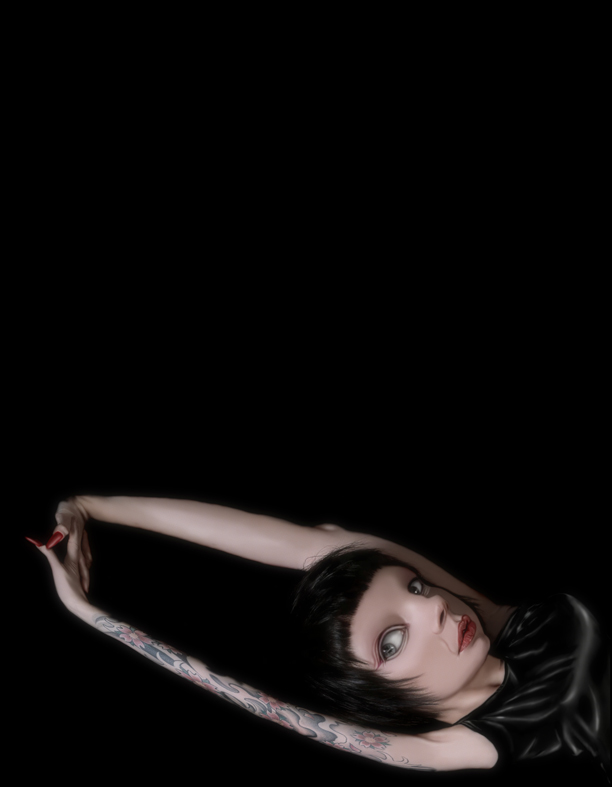 miss kittin dj, part of the series dj by saul zanolari, post human