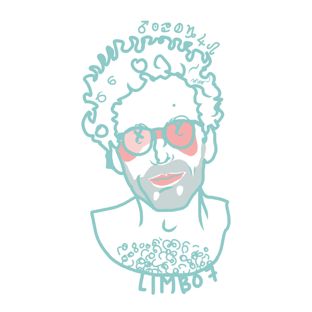 Limbo 7, Johann König portrait (version 1) — EGO SYSTEM by Saul Zanolari, 2026